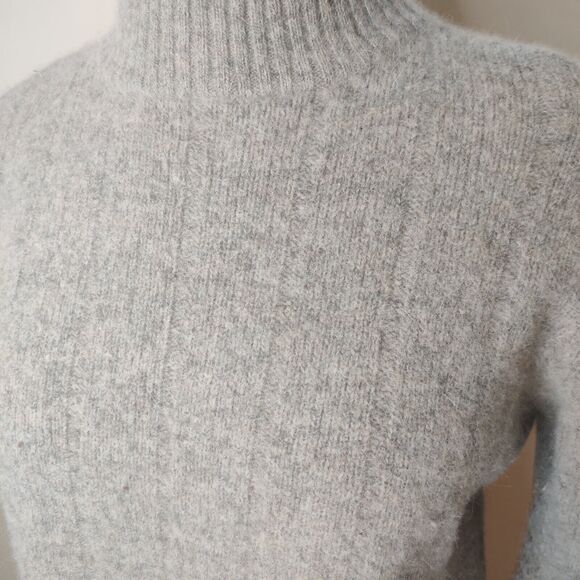 Rosanna Lambswool Angora Sweater Mock Neck - Picture 4 of 7